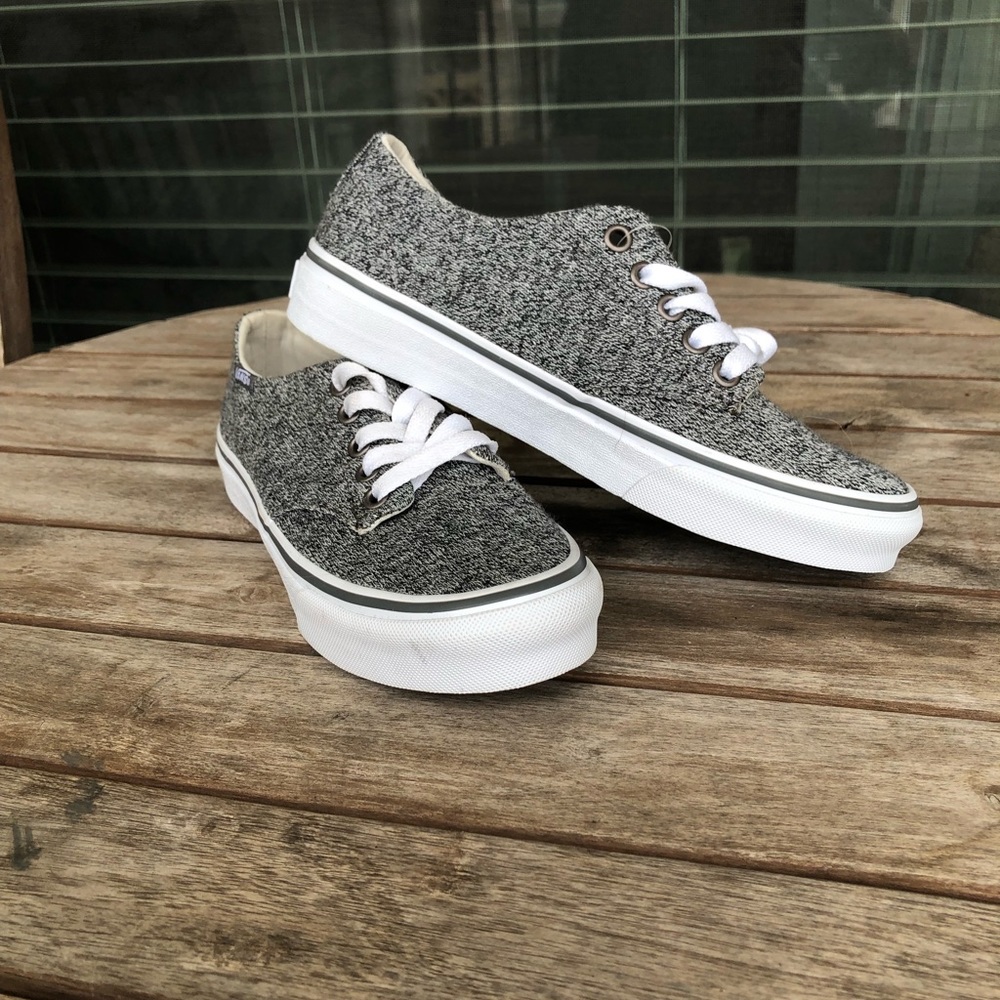NWOT Gray Vans